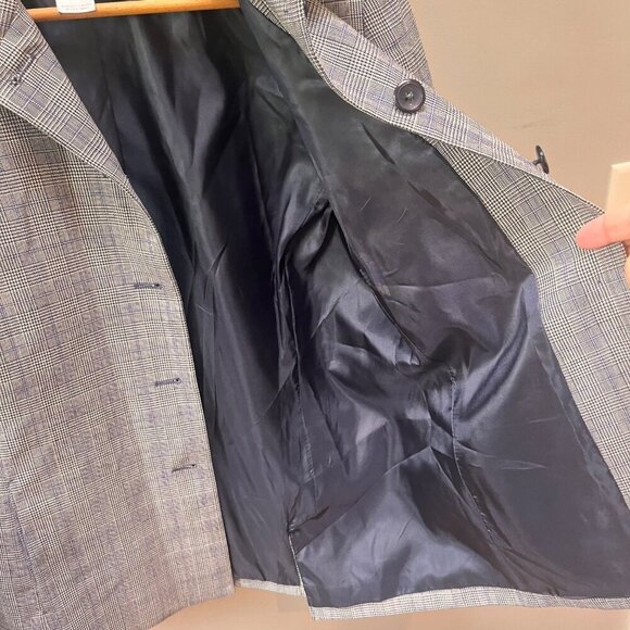 Pendleton Women's Petite Plaid Blazer‎ 100% Virgin Wool Size 4P - Picture 5 of 5